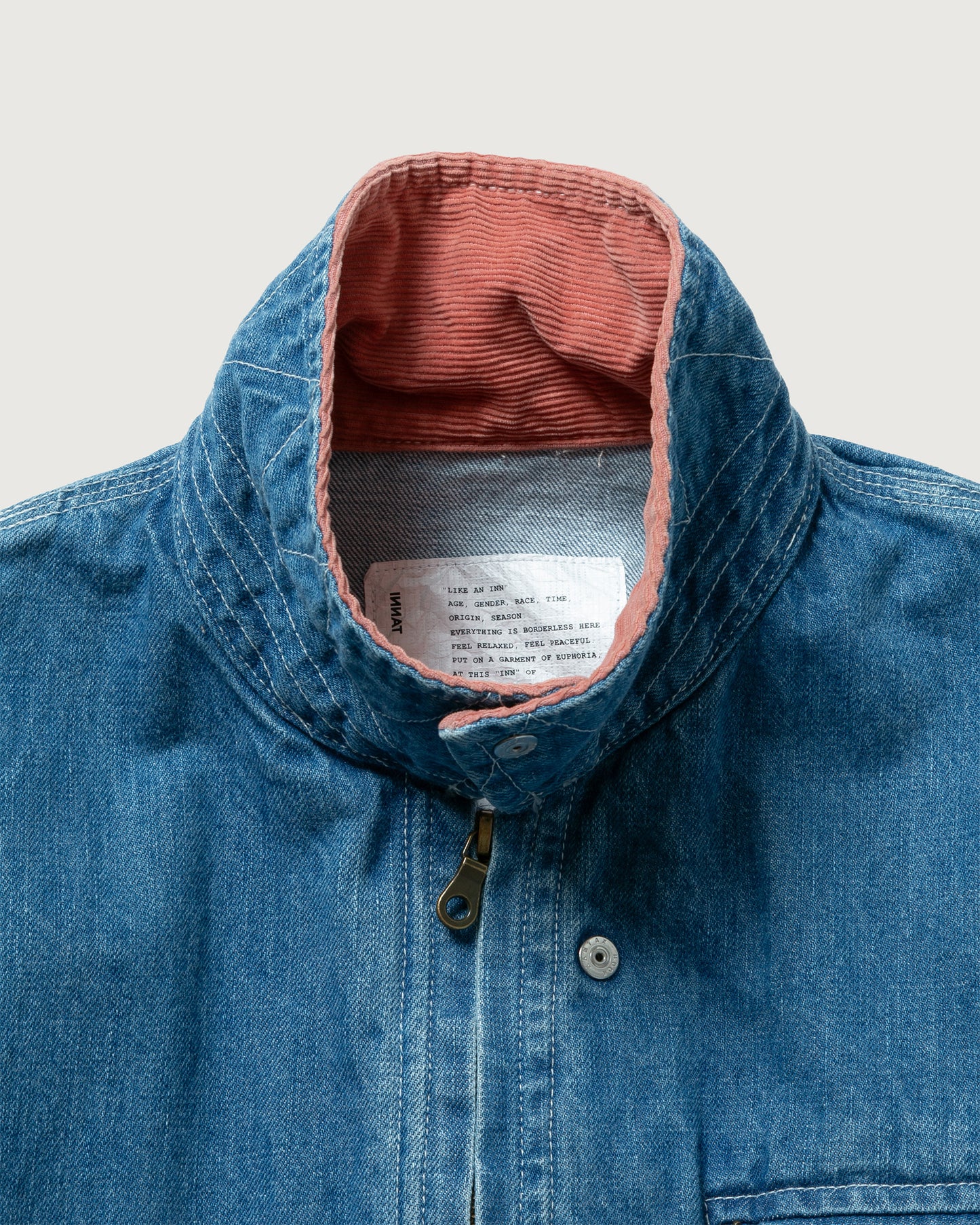 DENIM WORK BLOUSON