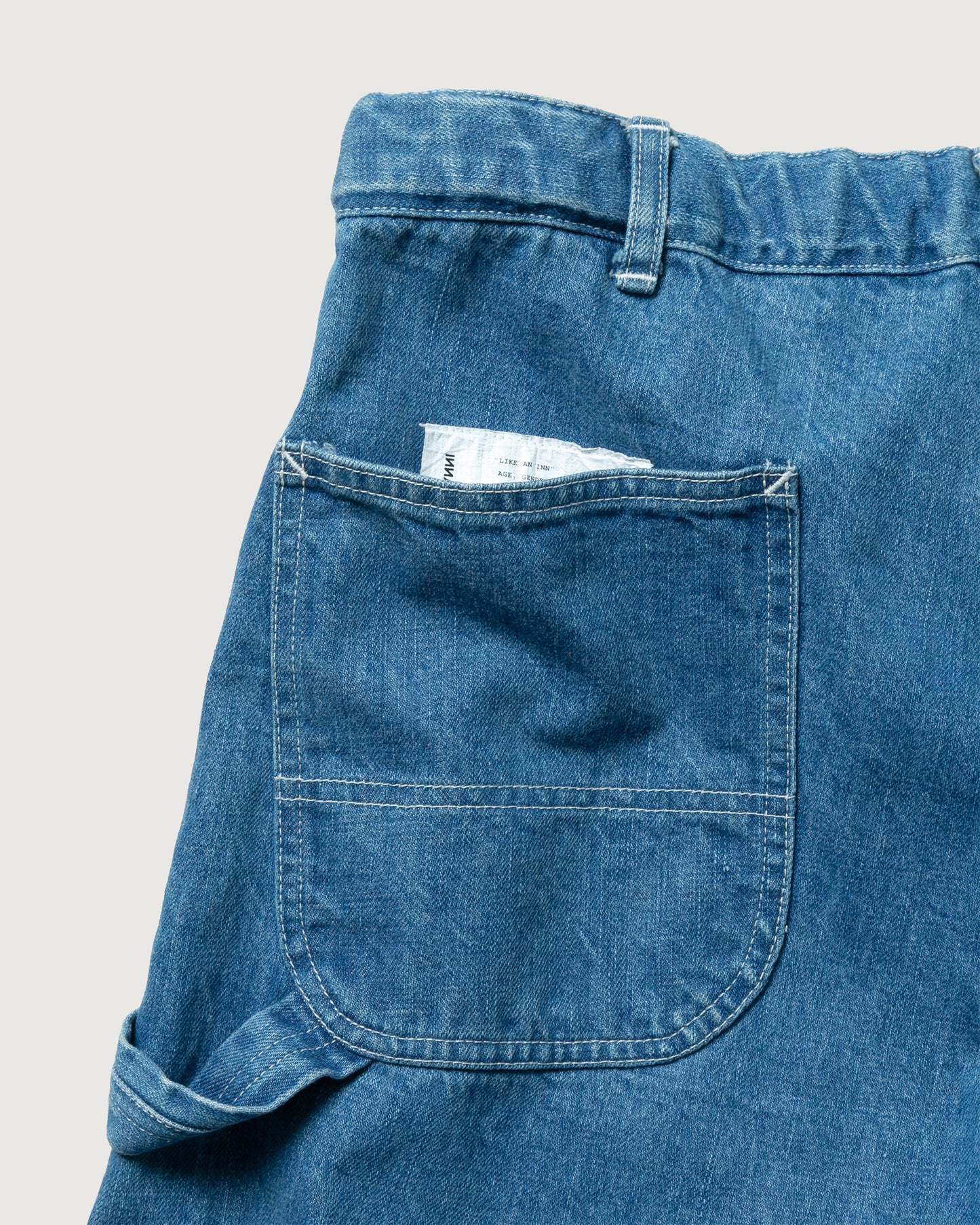 DENIM PAINTER PANTS