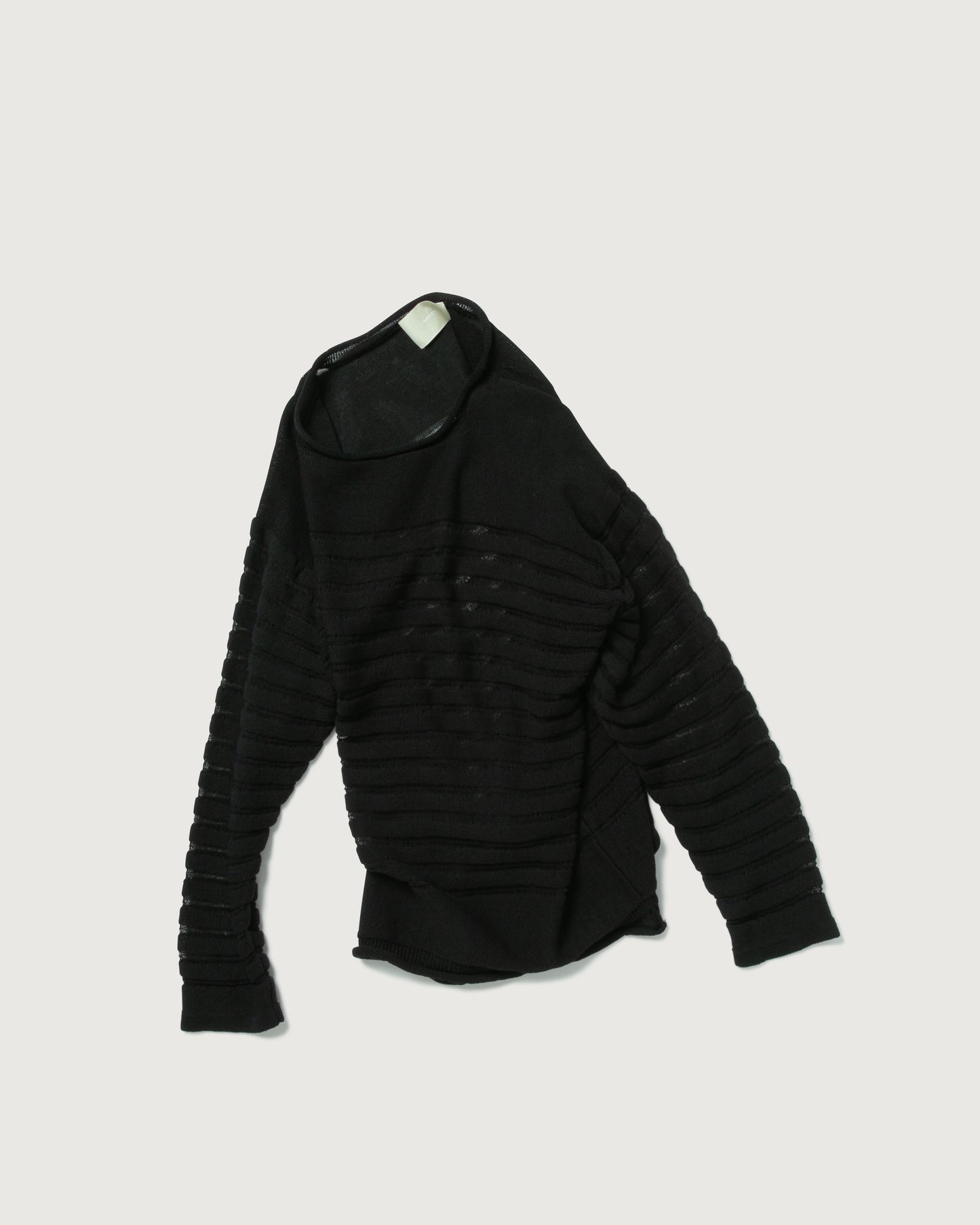 PANEL BORDER SWEATER