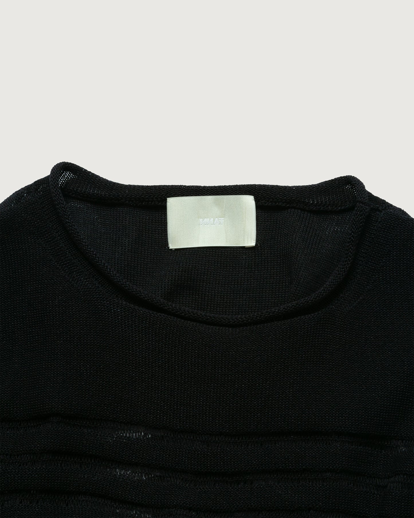 PANEL BORDER SWEATER