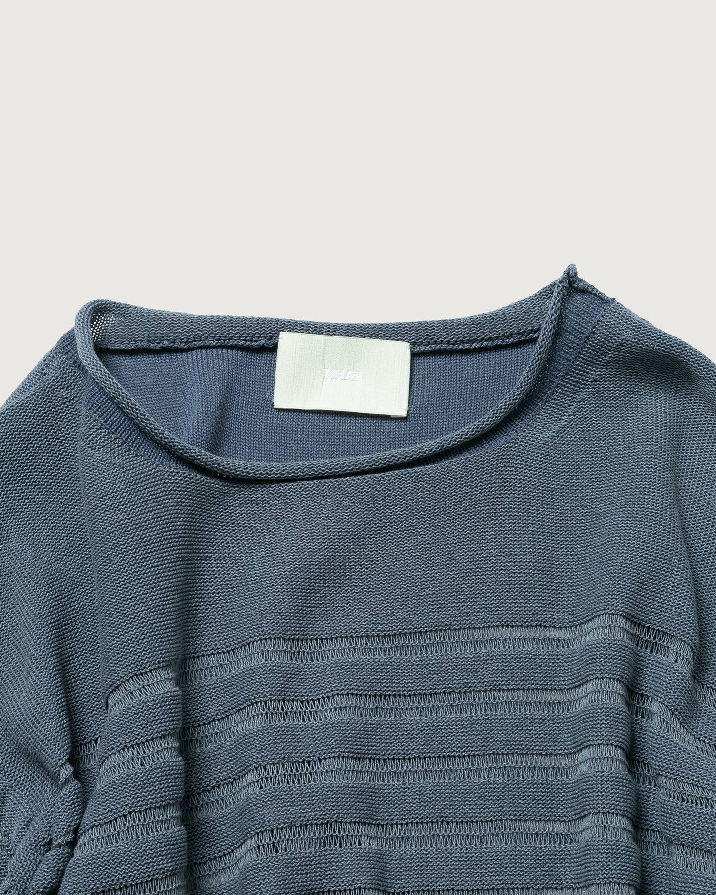 PANEL BORDER SWEATER