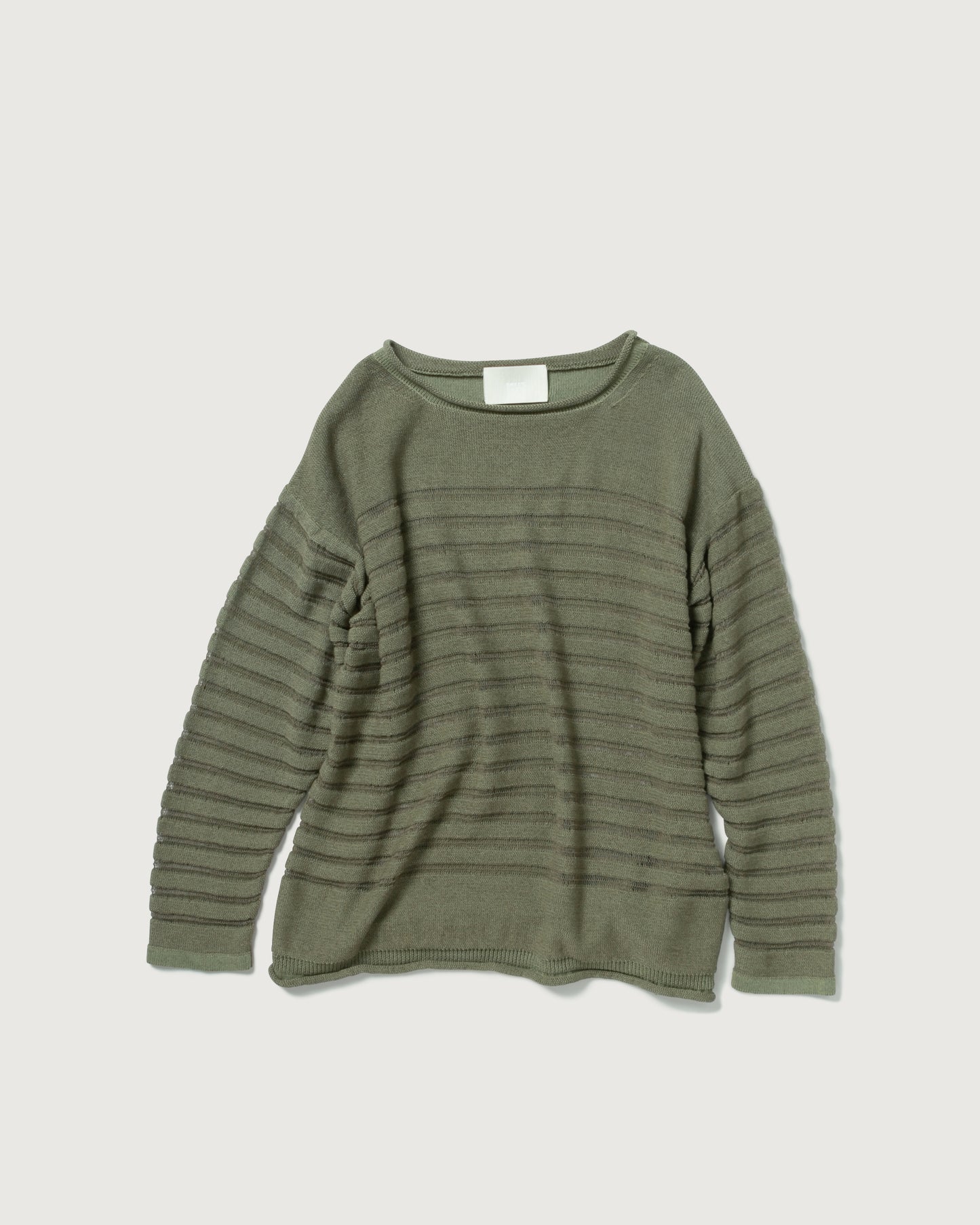 PANEL BORDER SWEATER