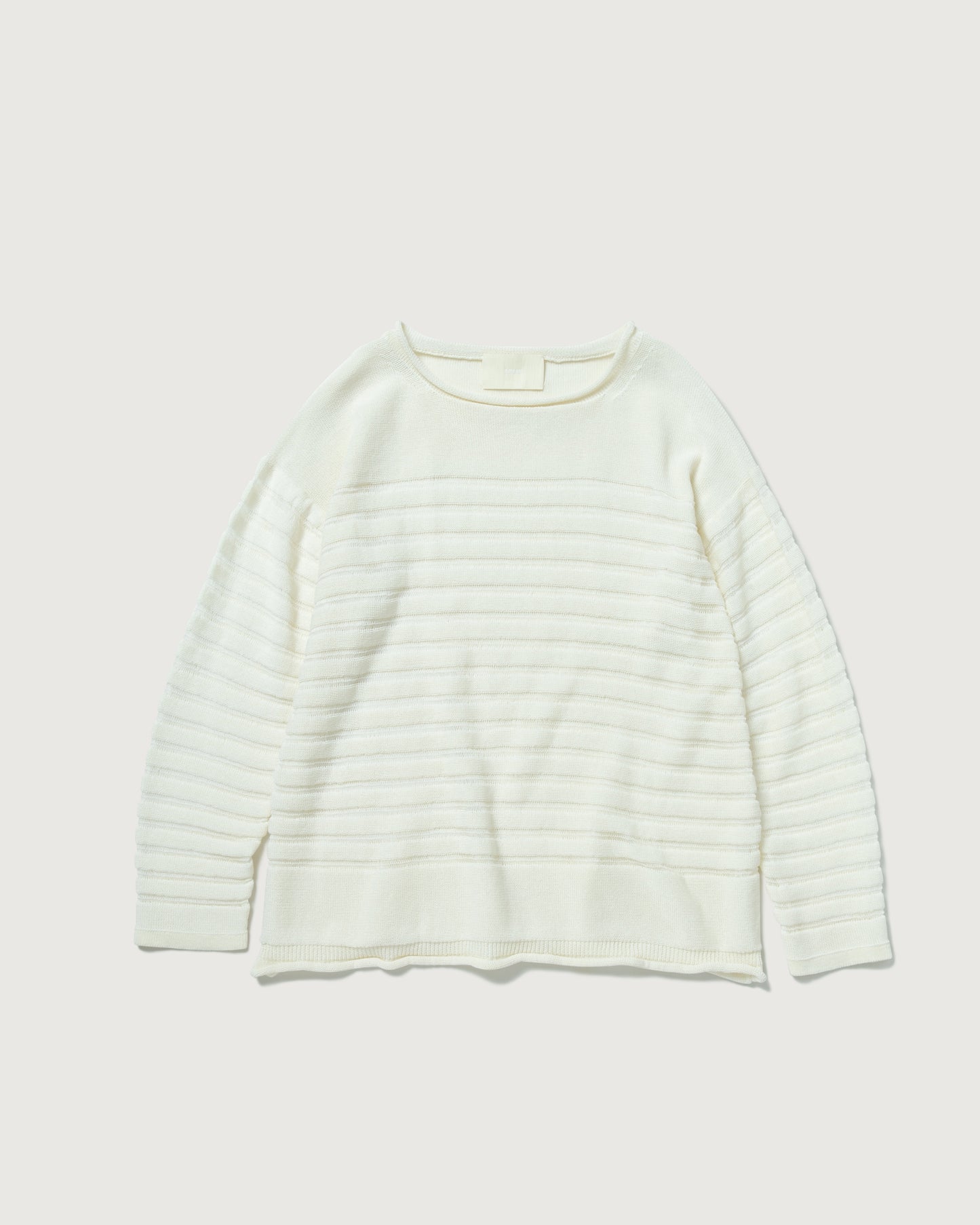 PANEL BORDER SWEATER