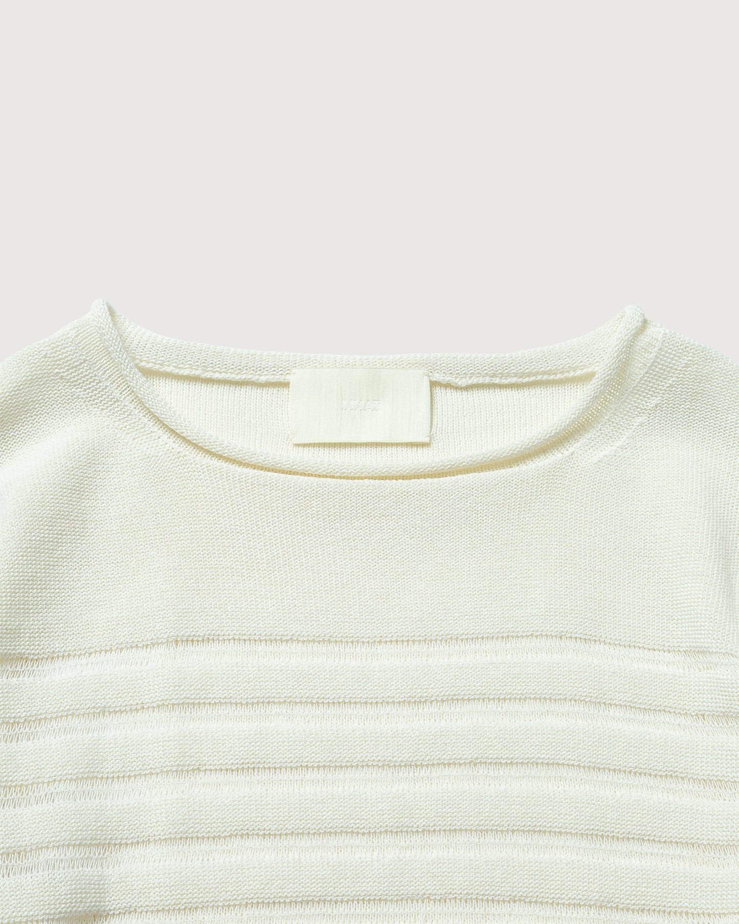 PANEL BORDER SWEATER
