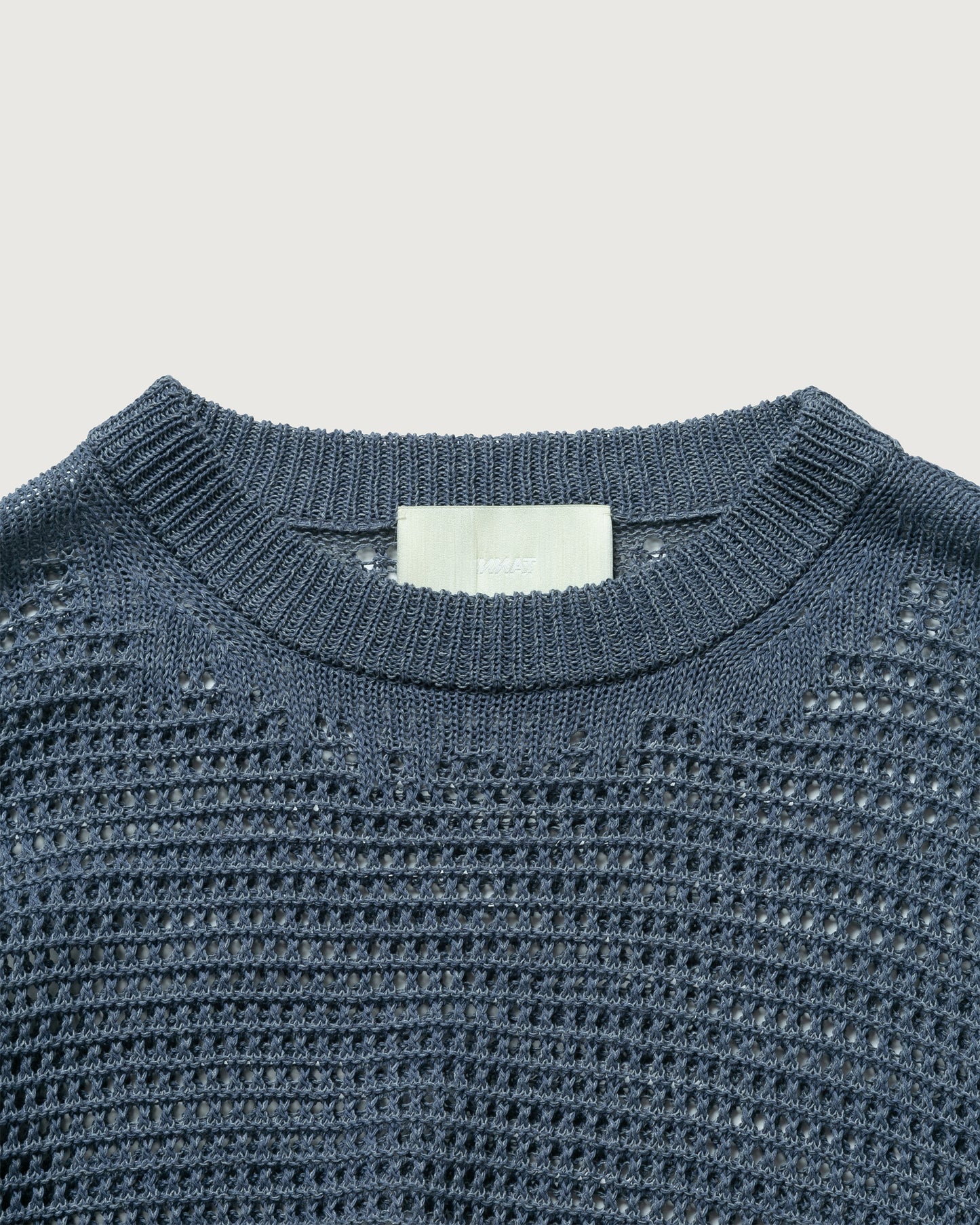WAFFLE MESH SWEATER