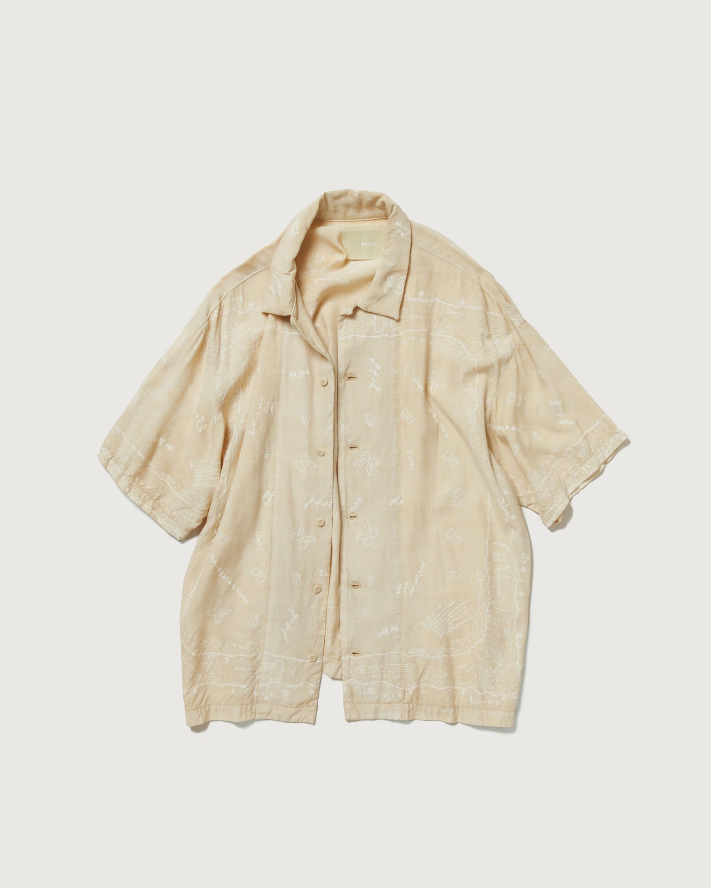 RAKUGAKI BANDANA SHIRT
