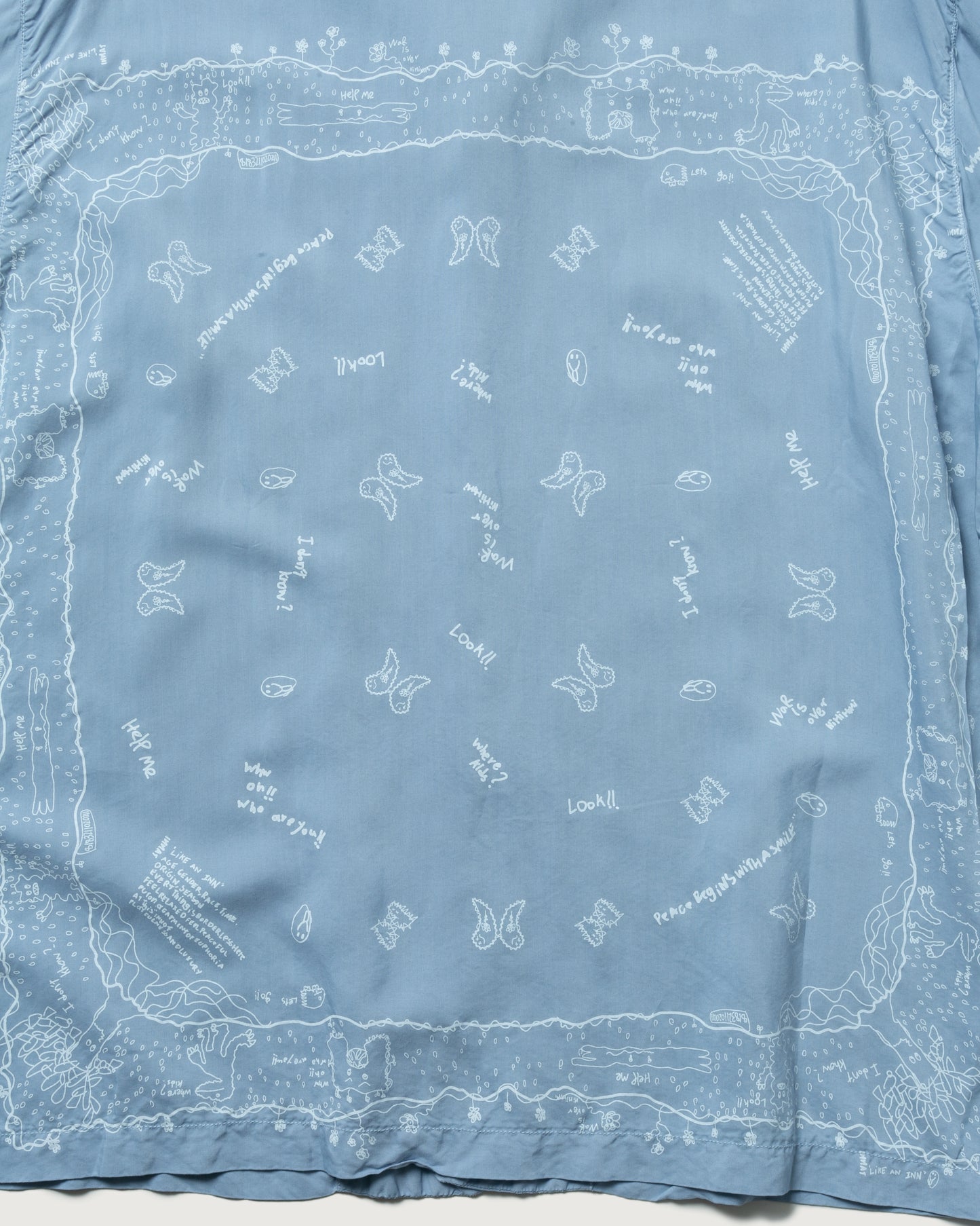 RAKUGAKI BANDANA SHIRT