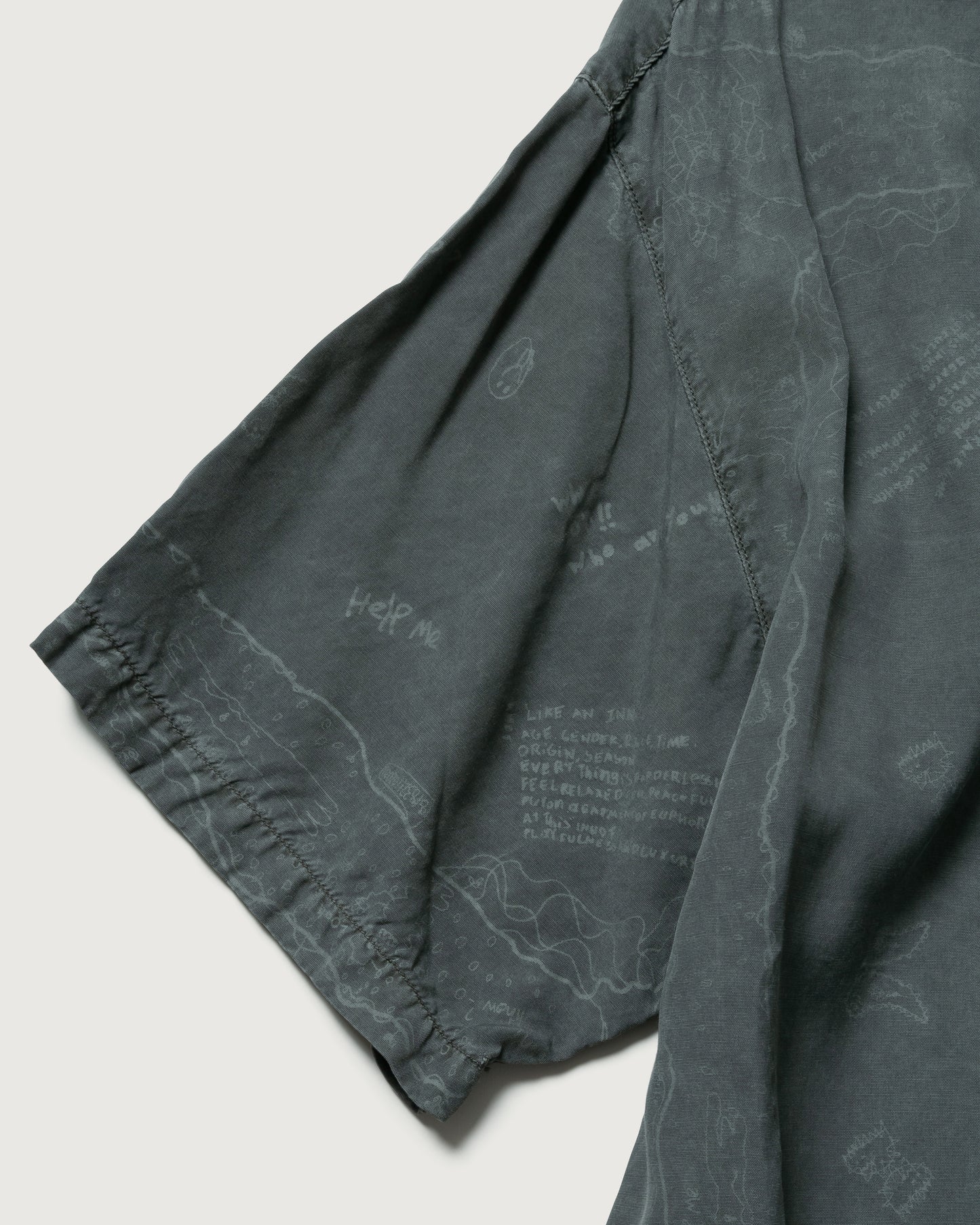 RAKUGAKI BANDANA SHIRT