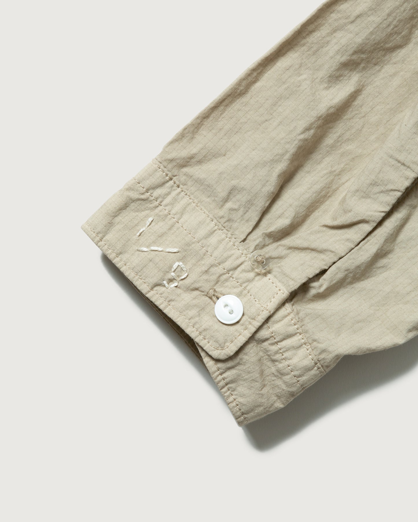 HAND-EMBROIDERED MESSAGE SHIRT (LIMITED)