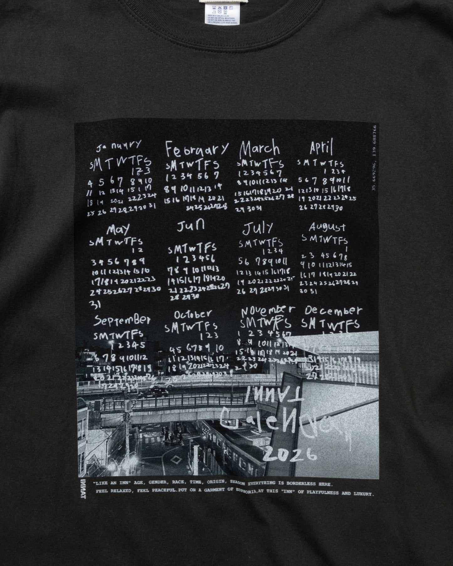 PHOTO CALENDER TEE