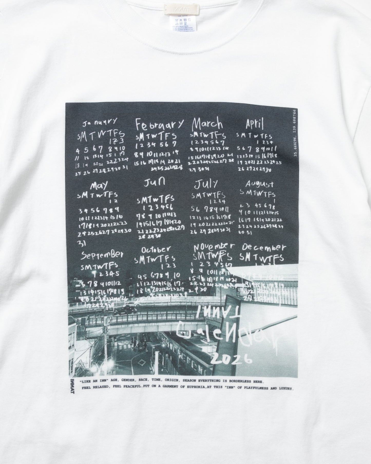 PHOTO CALENDER TEE