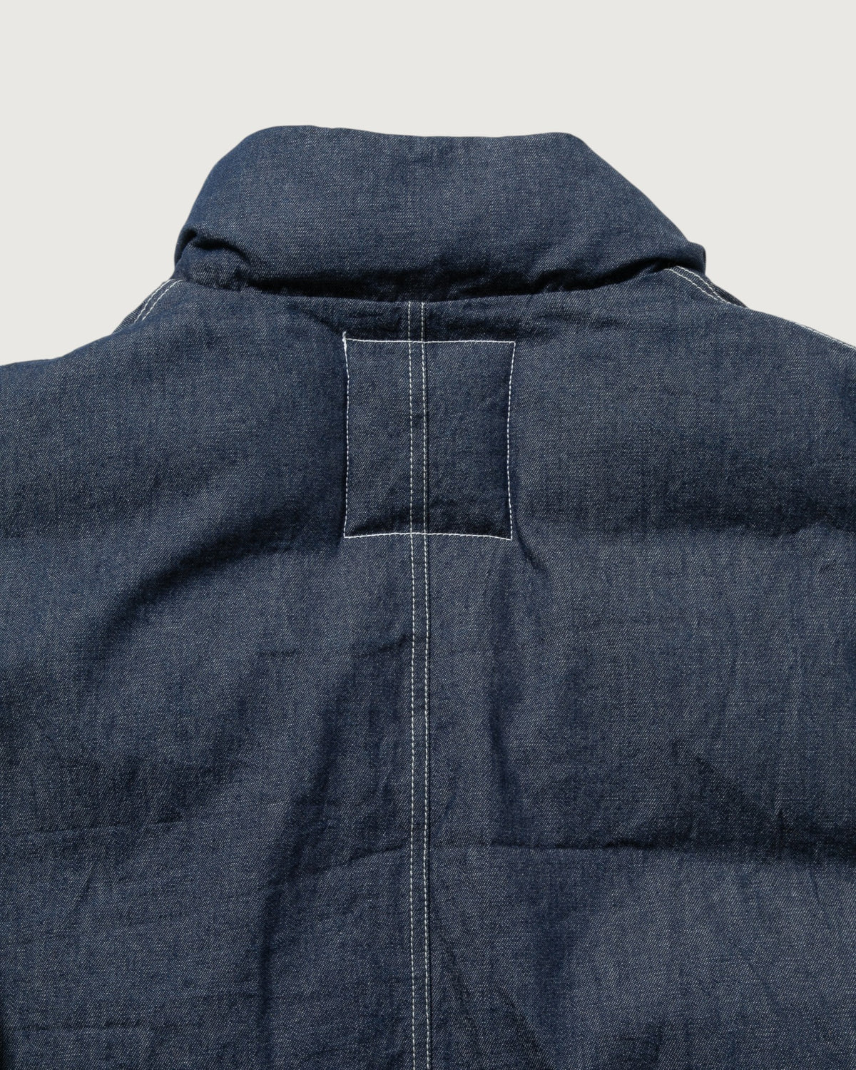 DENIM DOWN VEST