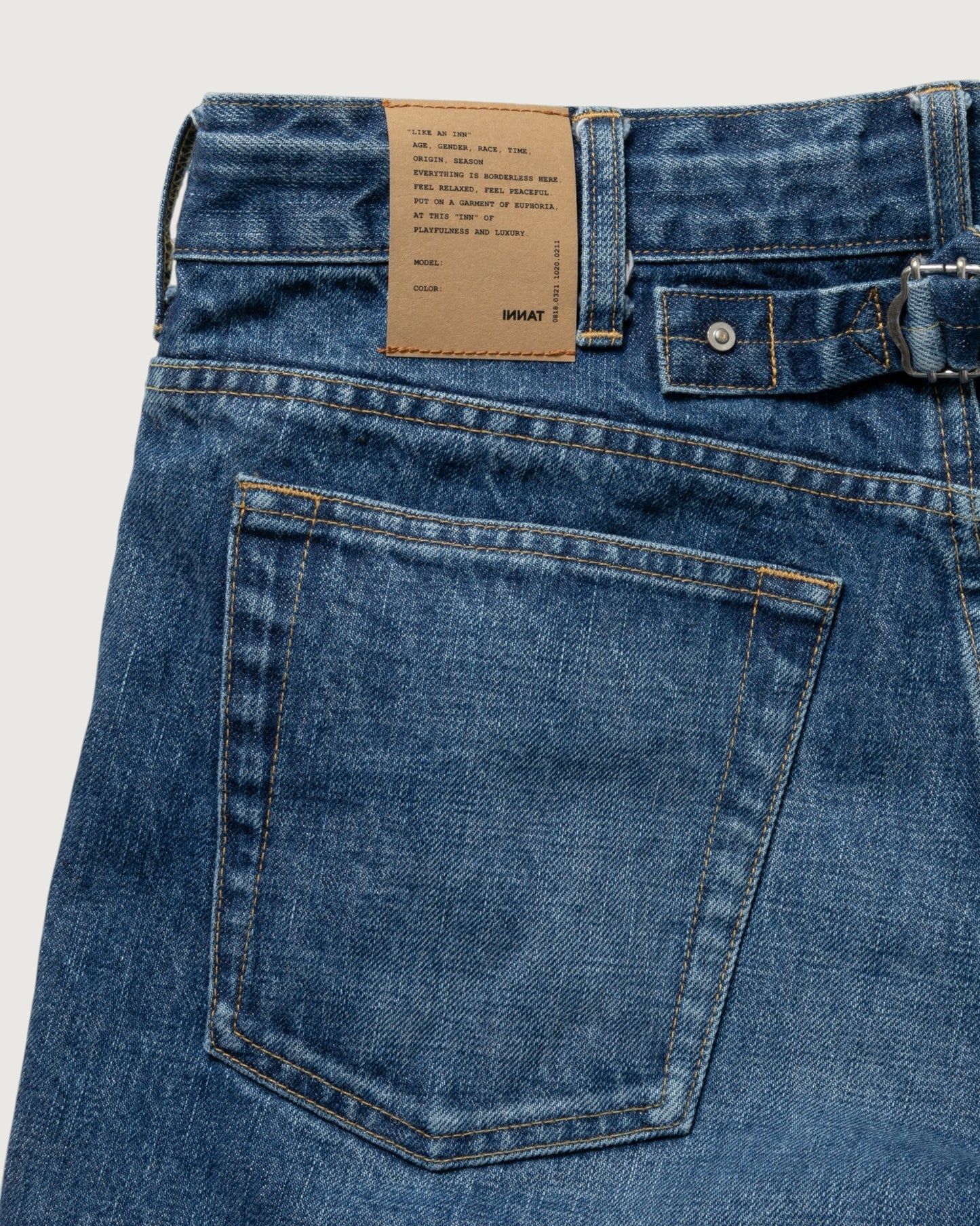 5P STRAIGHT DENIM PANTS