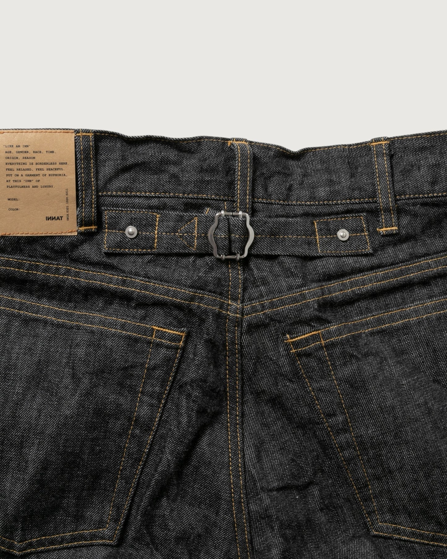 5P STRAIGHT DENIM PANTS