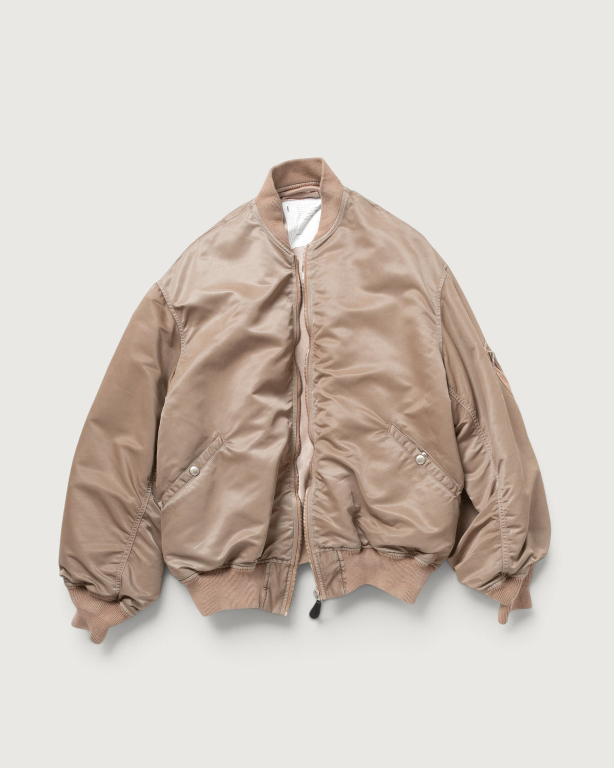 HAND-DYED BOMBER JACKET