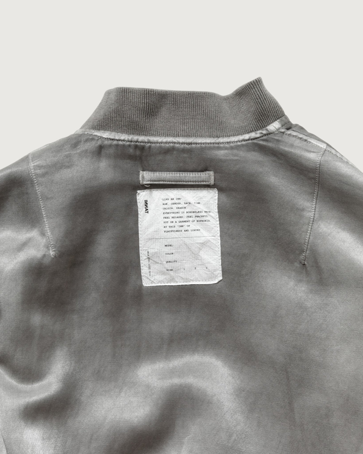 HAND-DYED BOMBER JACKET