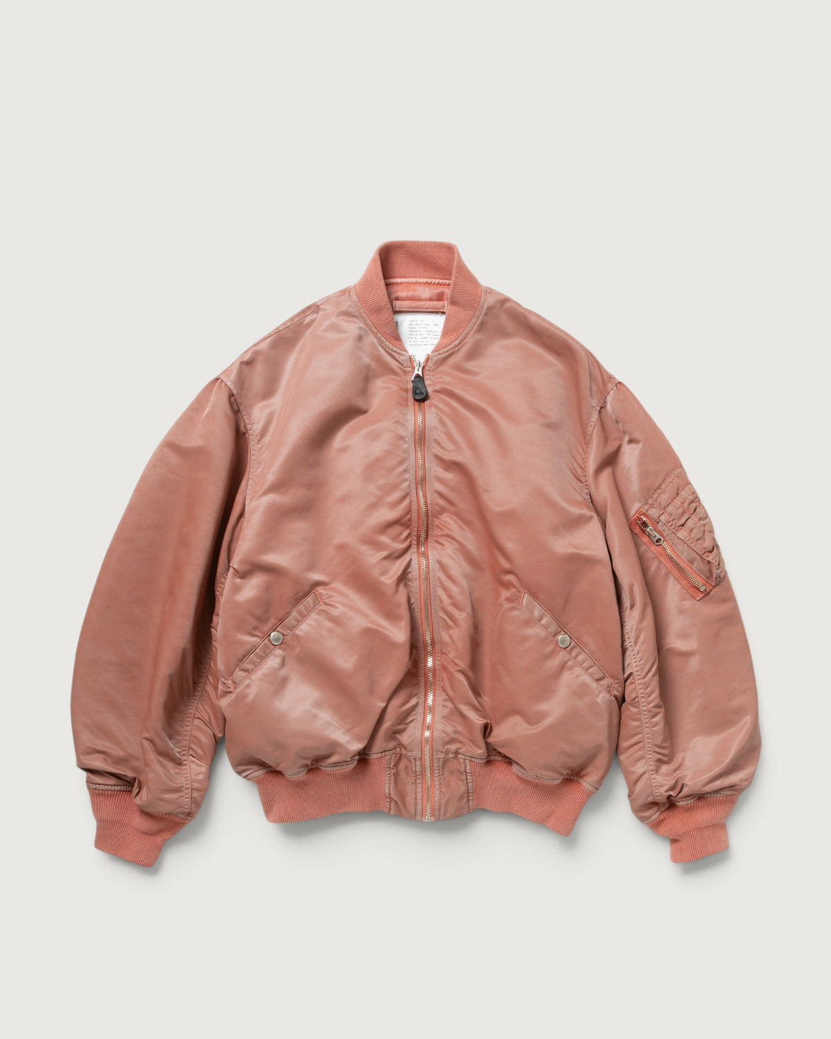 HAND-DYED BOMBER JACKET