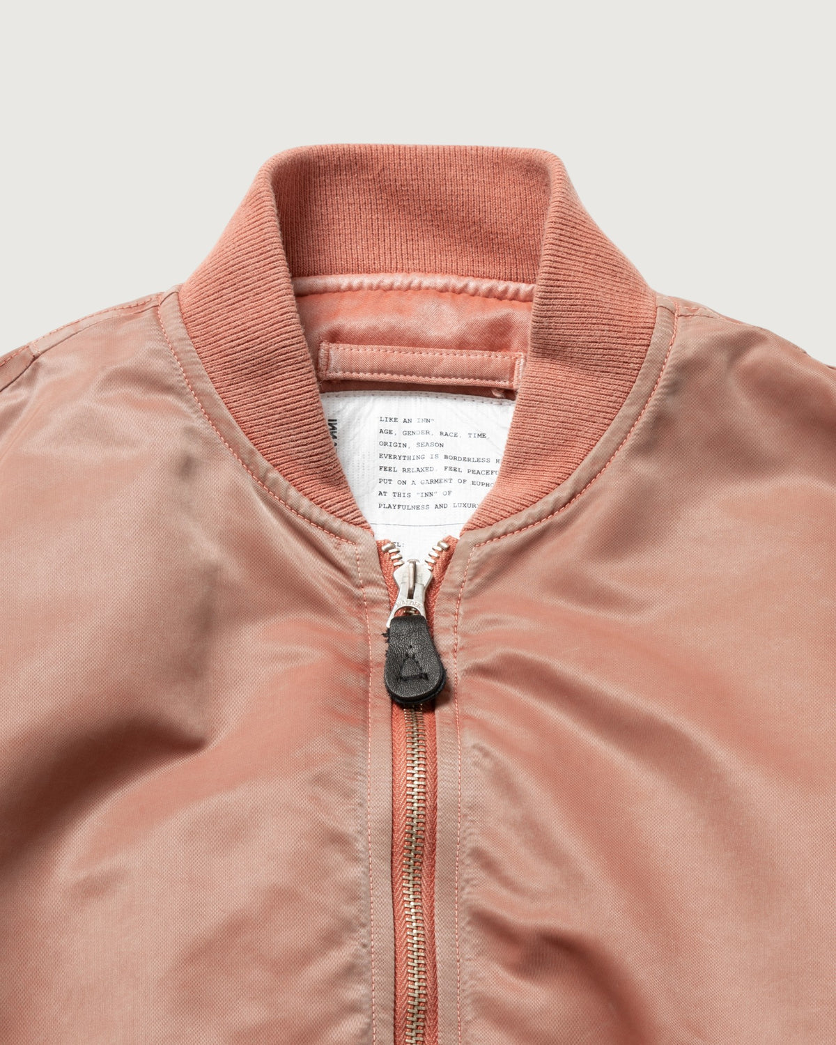 HAND-DYED BOMBER JACKET