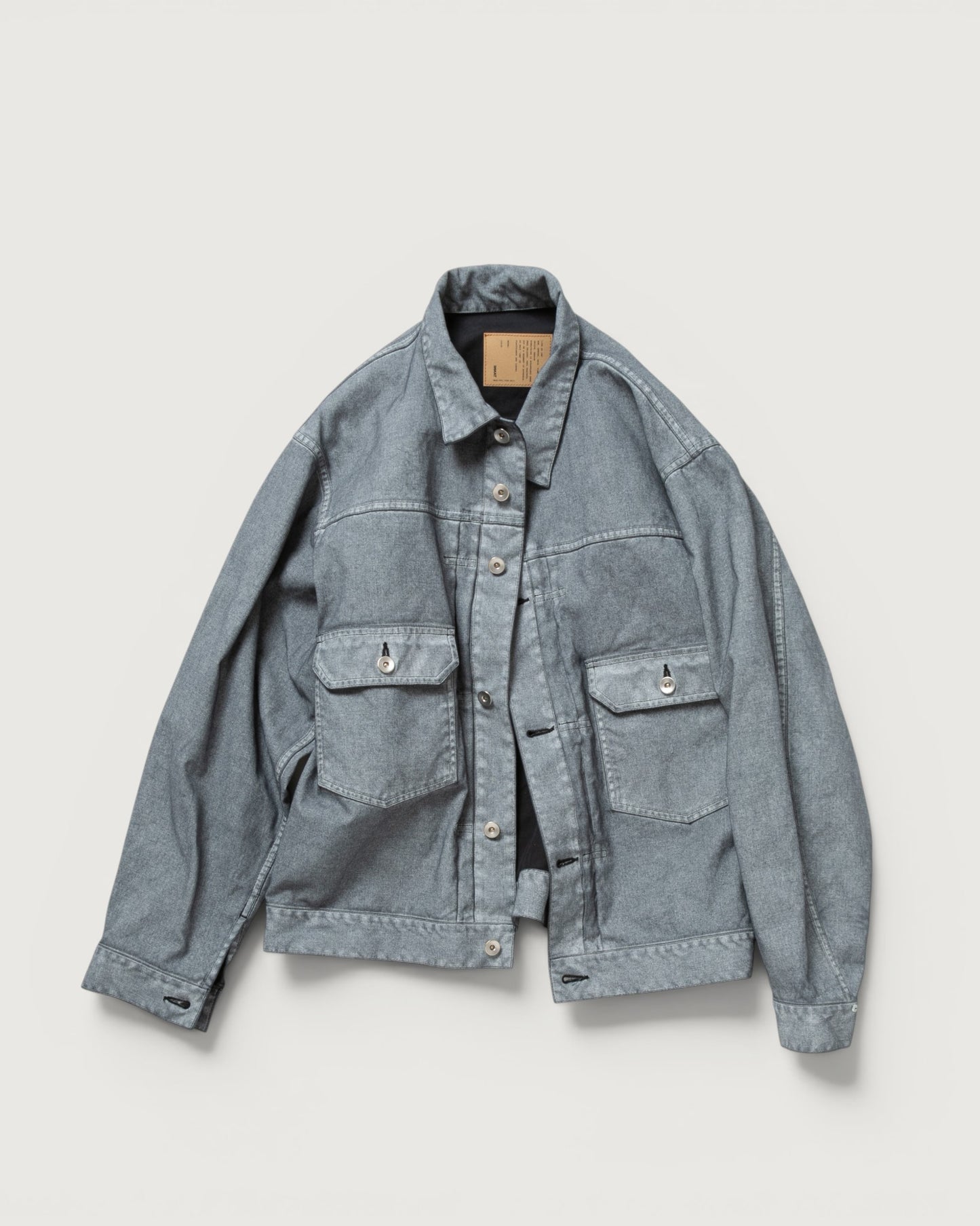 PIGMENT PRINT TYPE-2 TRUCKER JACKET