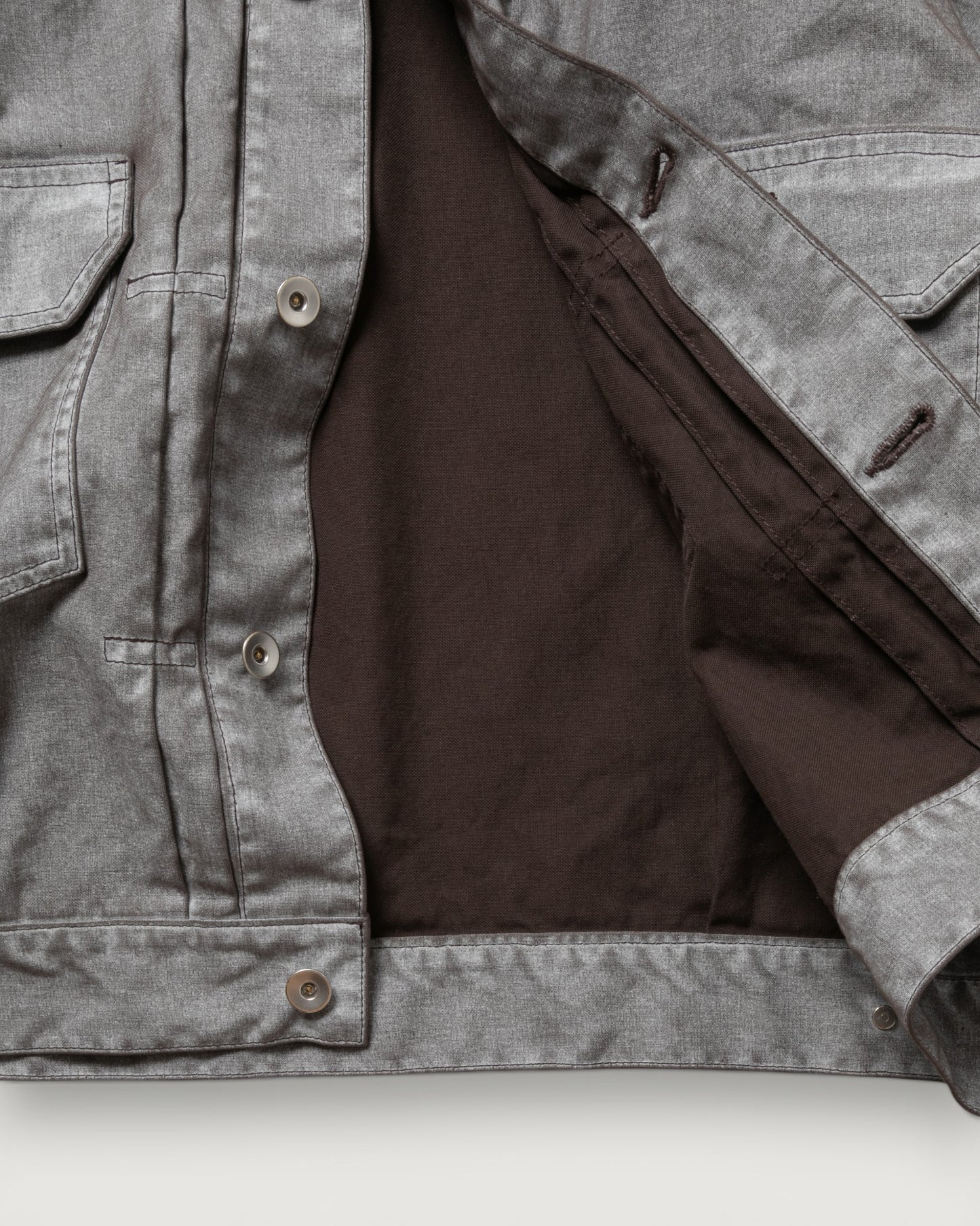PIGMENT PRINT TYPE-2 TRUCKER JACKET