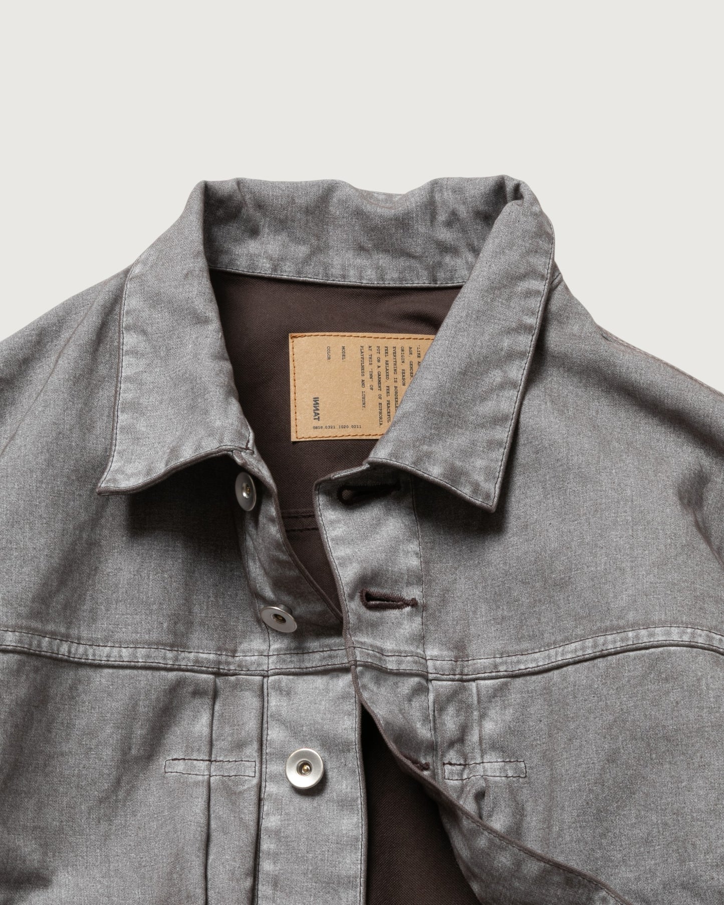 PIGMENT PRINT TYPE-2 TRUCKER JACKET
