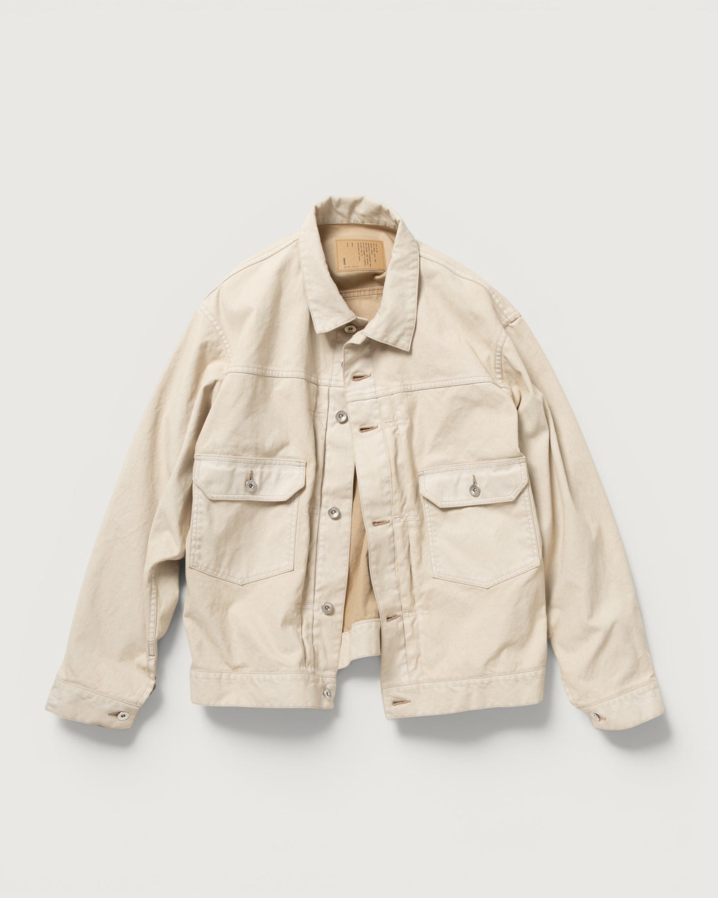 PIGMENT PRINT TYPE-2 TRUCKER JACKET