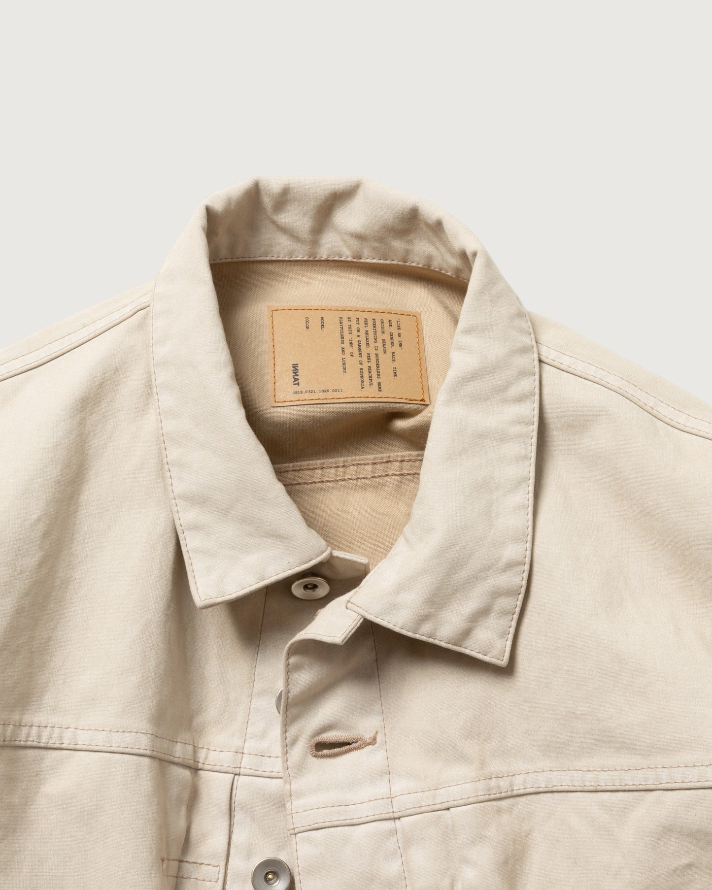 PIGMENT PRINT TYPE-2 TRUCKER JACKET