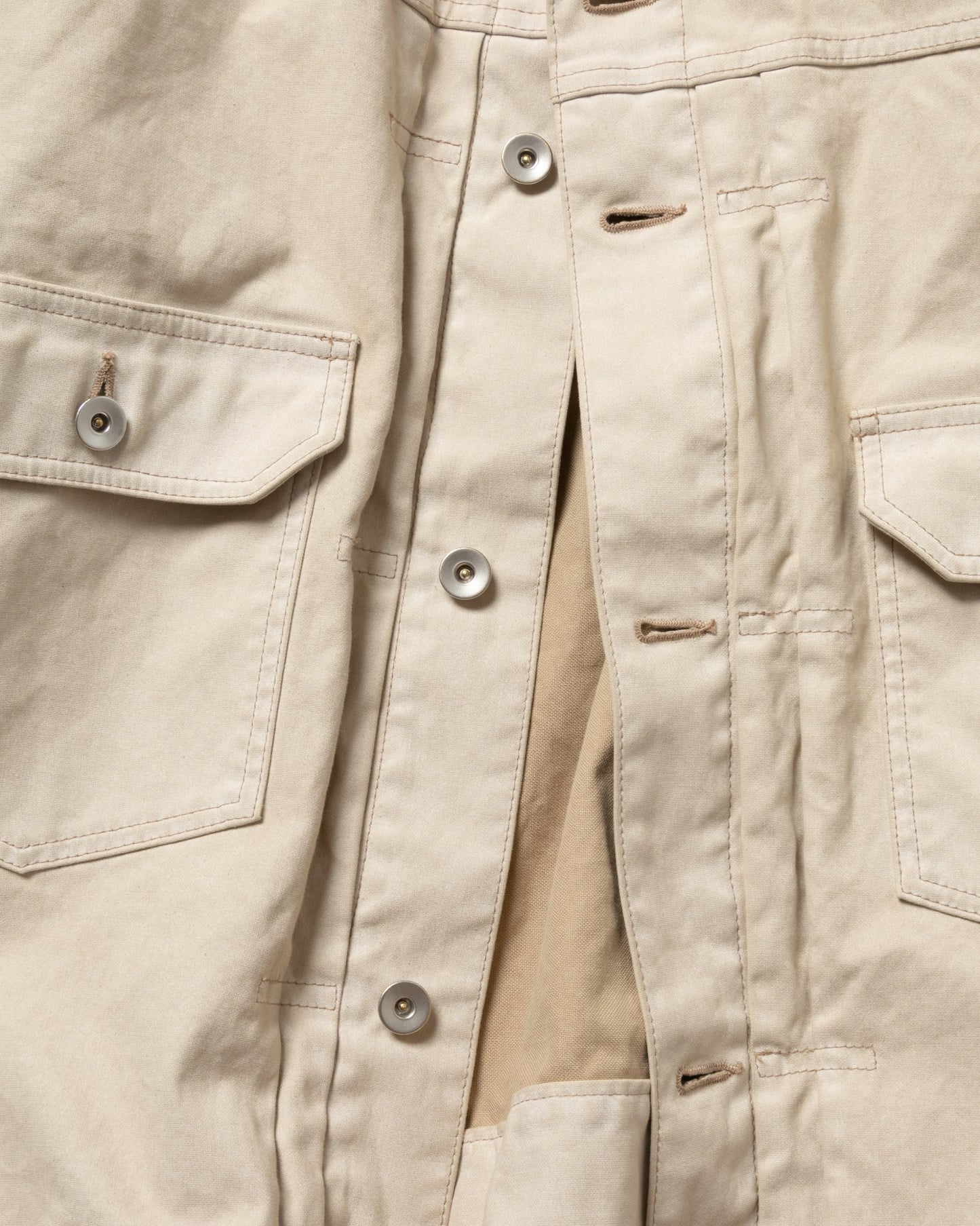 PIGMENT PRINT TYPE-2 TRUCKER JACKET