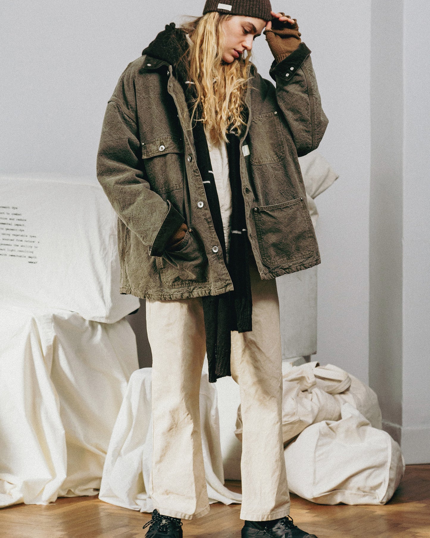 PIGMENT PRINT 5P PANTS