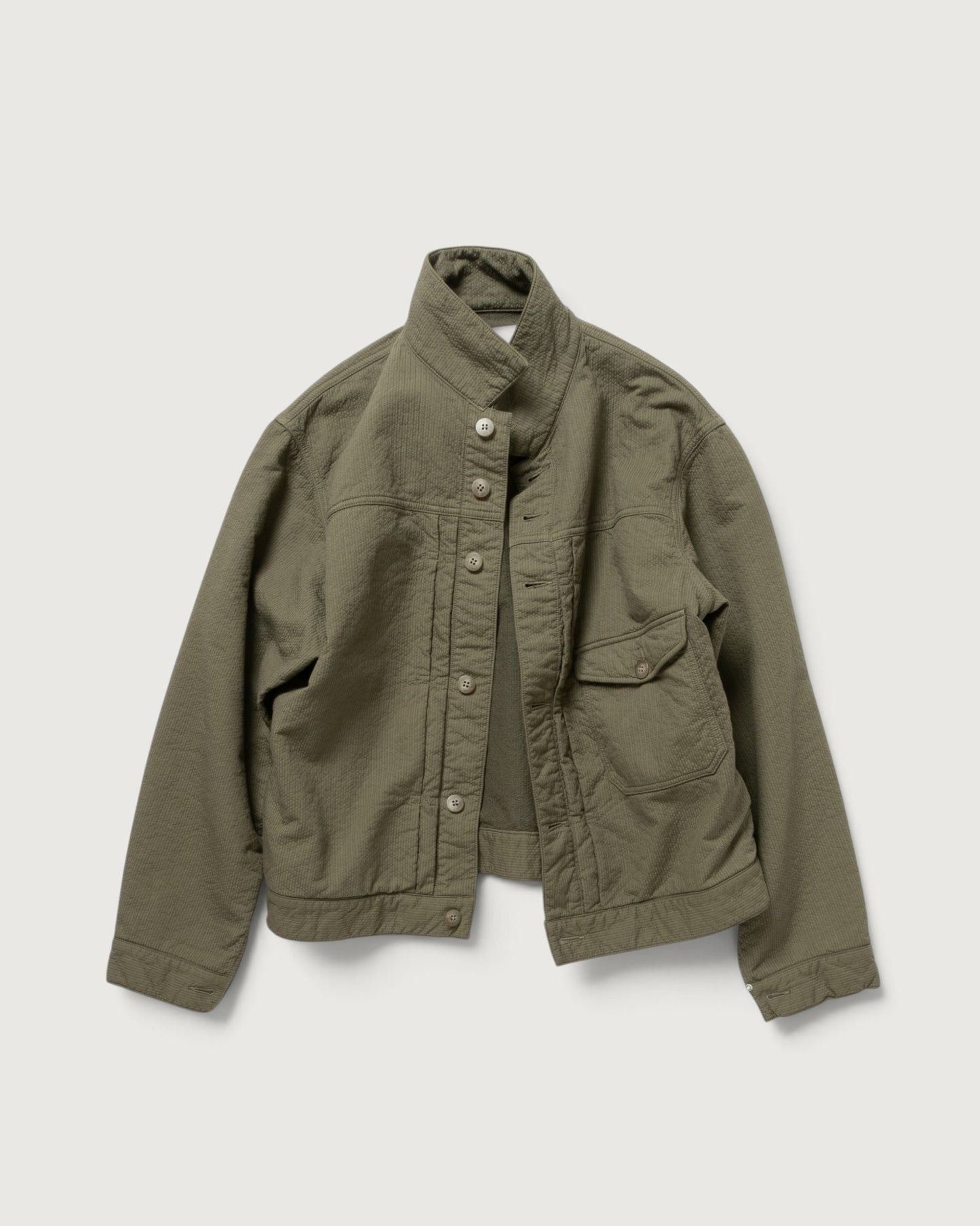 SASHIKO TYPE-1 TRUCKER SHIRT