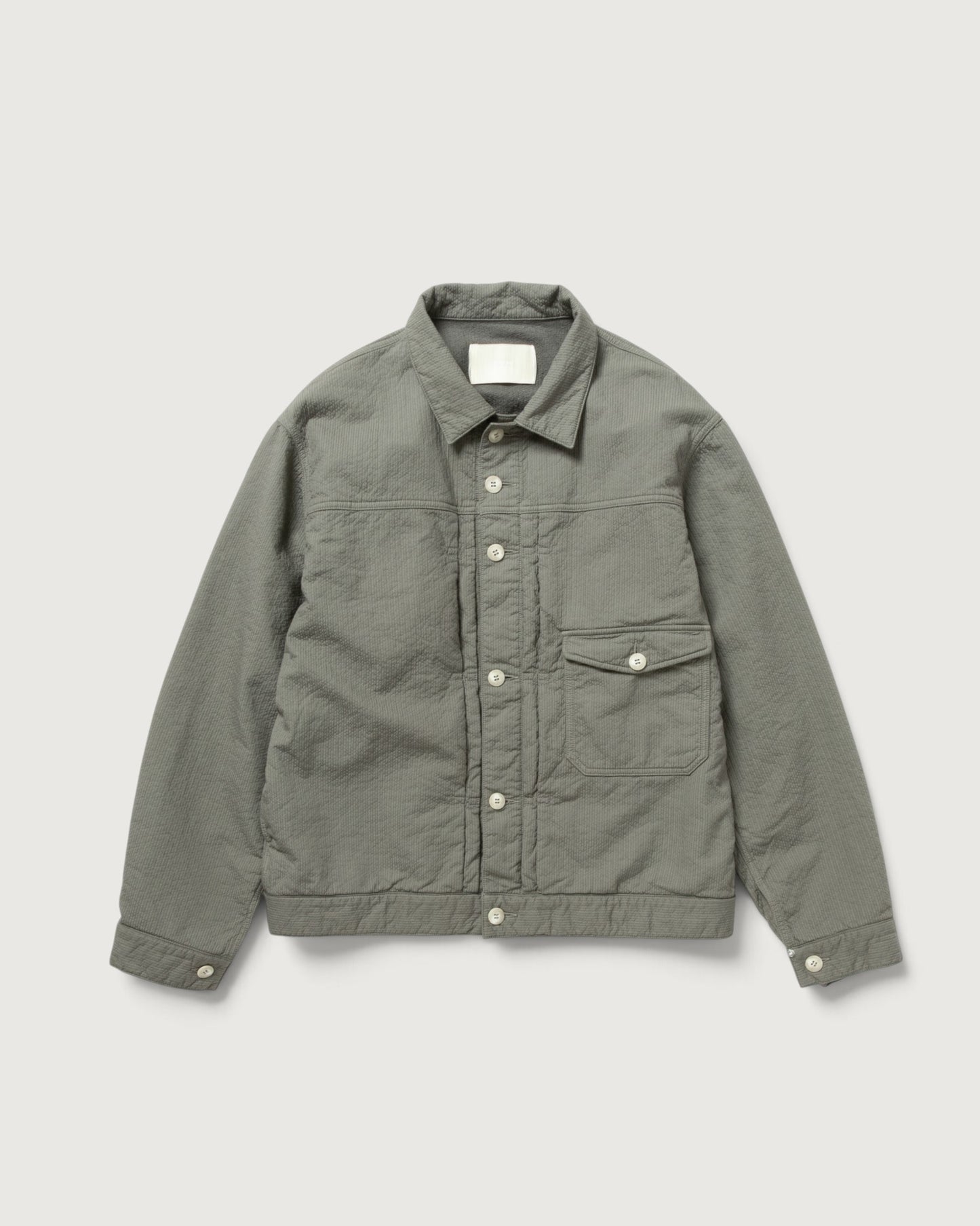 SASHIKO TYPE-1 TRUCKER SHIRT