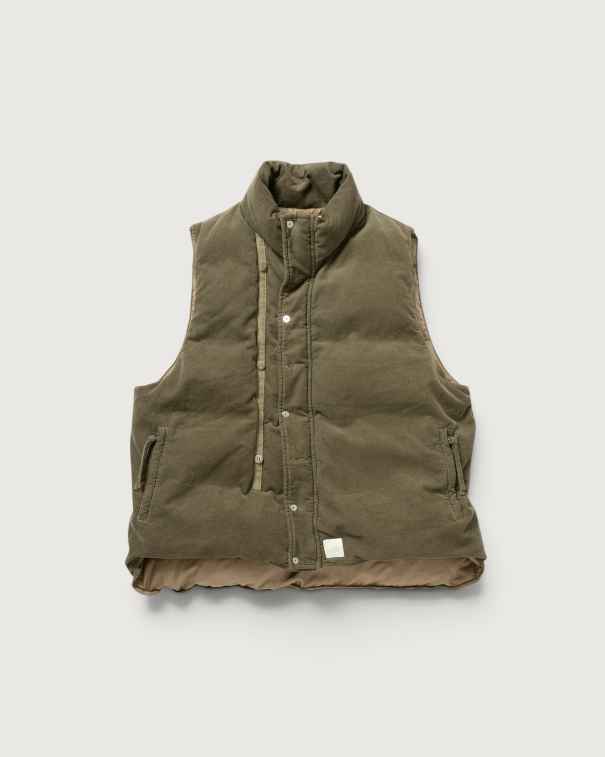 GARMENT DYED DOWN VEST