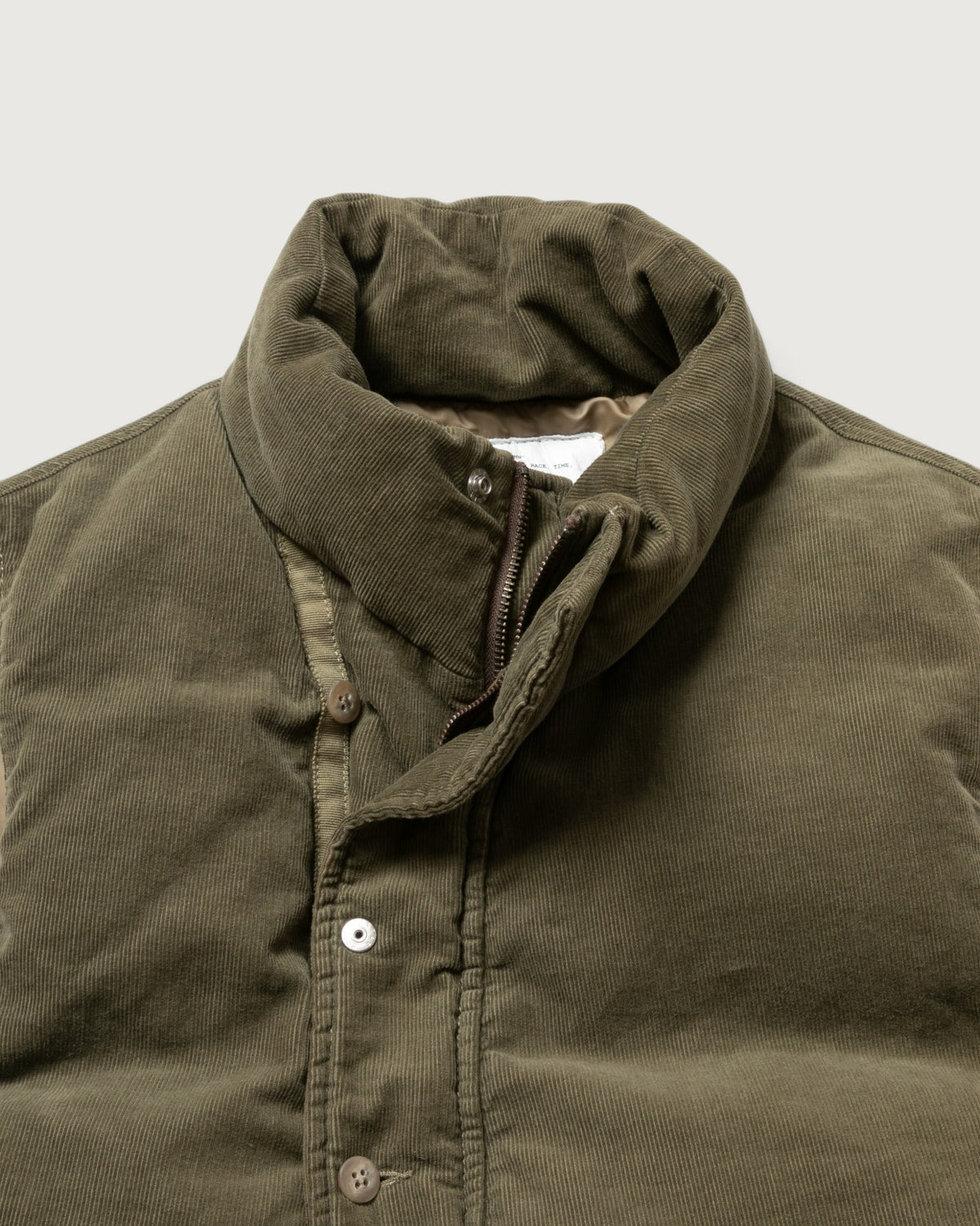 GARMENT DYED DOWN VEST