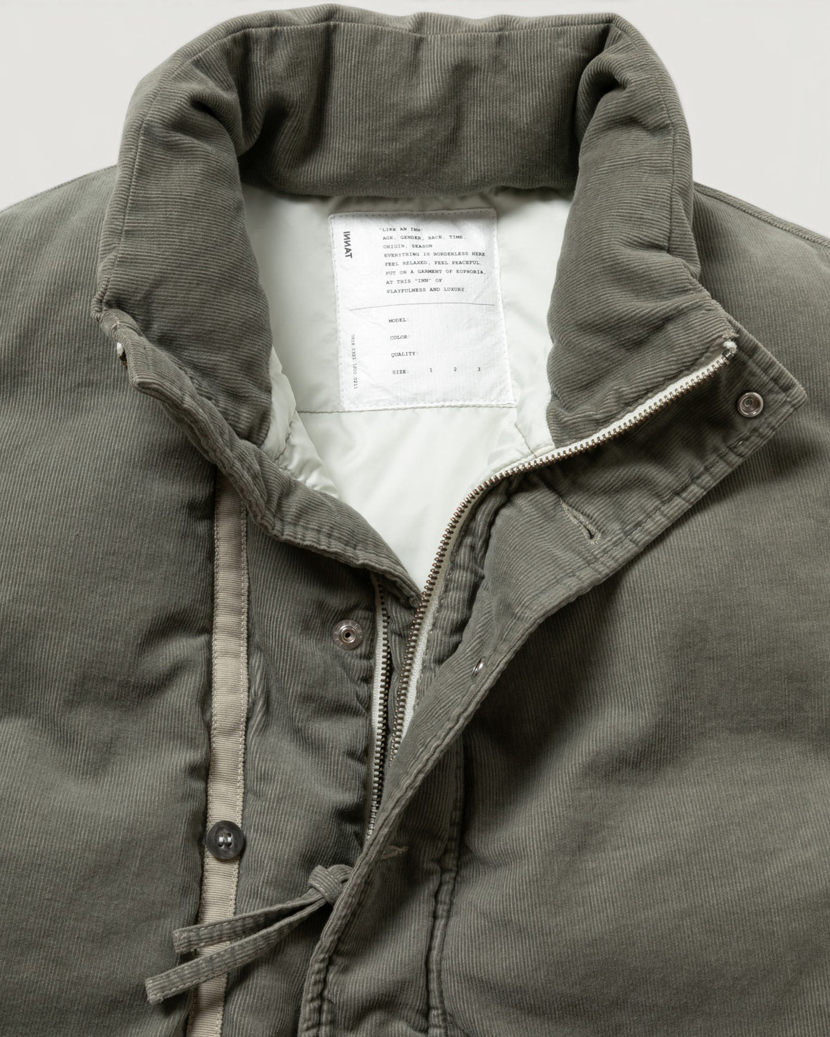 GARMENT DYED DOWN VEST